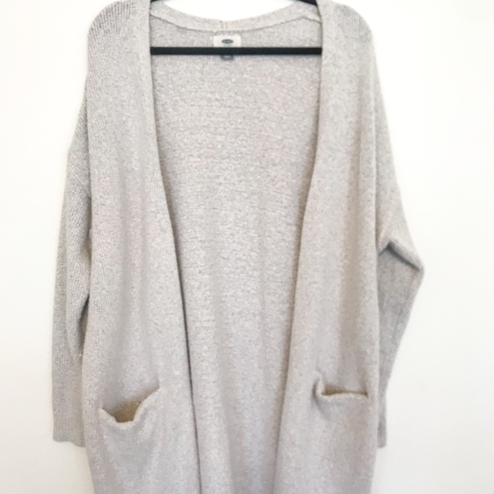 Long cozy cardigan